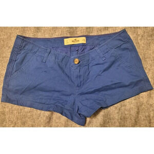 Hollister California Womens Royal Blue Shorts Size 7/28 EUC